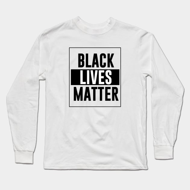 Black Lives Matter 2 Long Sleeve T-Shirt by lanangtelu